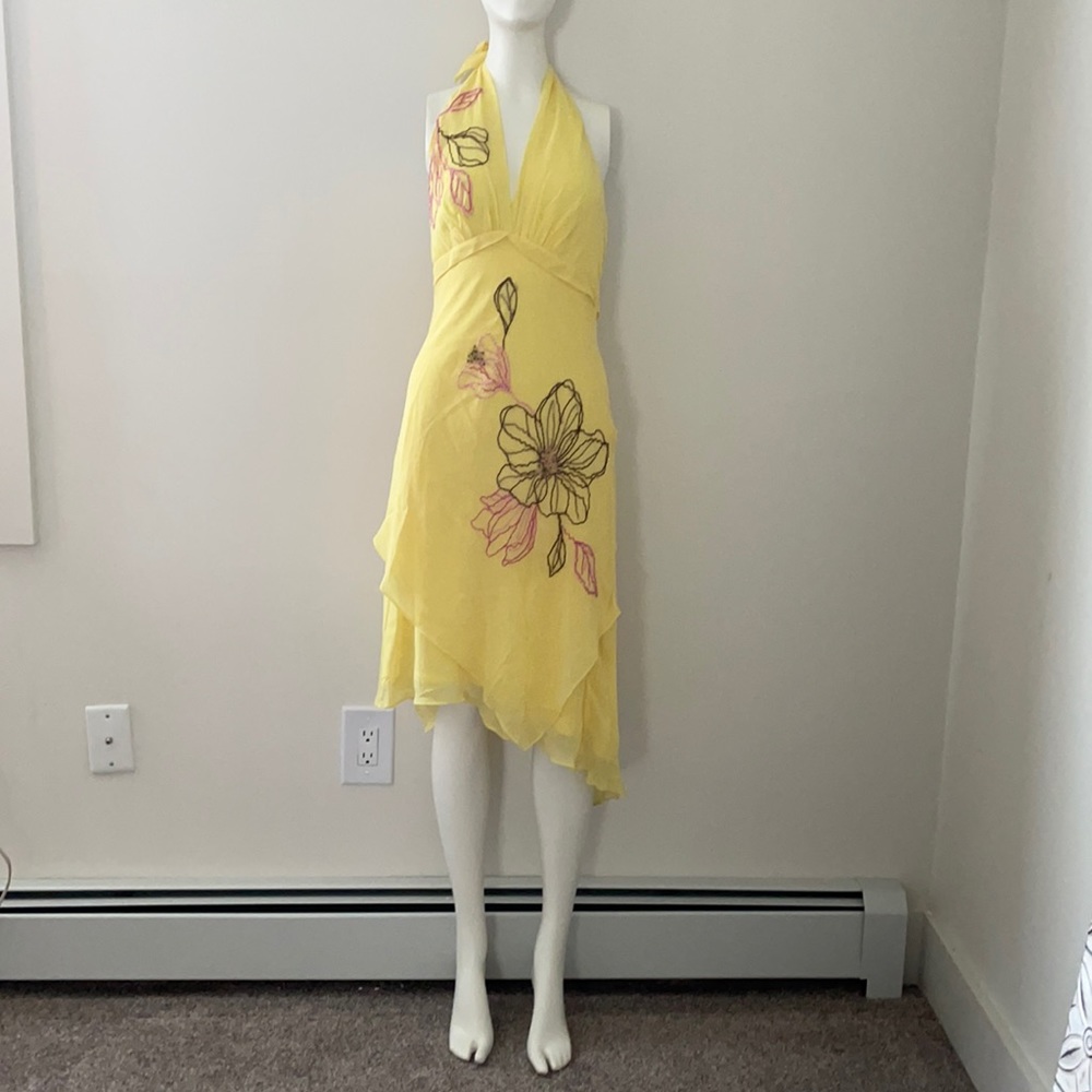 BCBG MAXAZRIA Halter Dress